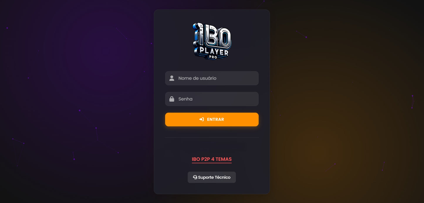 SCRIPT IBO PLAYER 4 TEMAS - PAINEL + APK